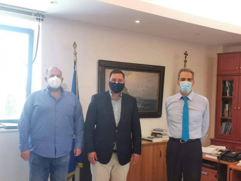 Με την Ένωση Πτυχιούχων Γεωτεχνικών συναντήθηκε ο Α. Συρίγος