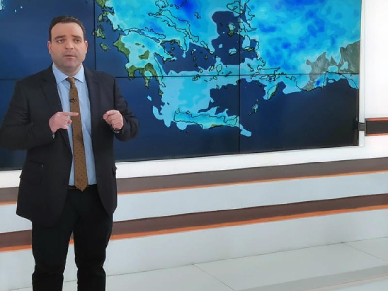 Προειδοποίηση του Κλέαρχου Μαρουσάκη: Πού θα έχουμε καταιγίδες και χαλαζοπτώσεις