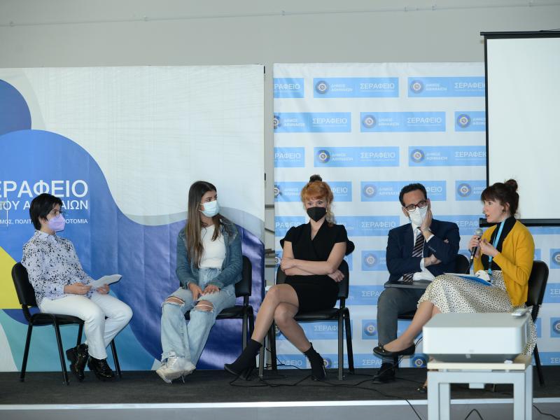 Εκπρόσωποι της UNICEF και του Συνηγόρου του Παιδιού.JPG