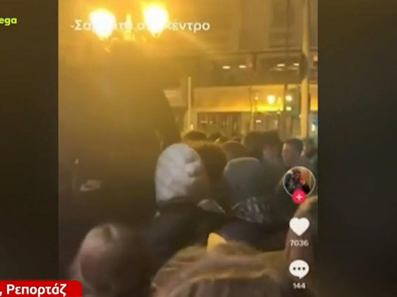 Άγριο ξύλο μεταξύ νεαρών κοριτσιών στην Αριστοτέλους