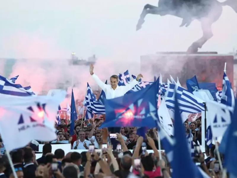 Κυριάκος Μητσοτάκης στη Νέα Δημοκρατία