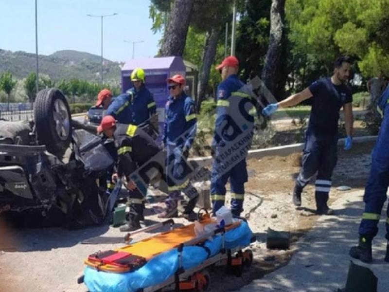 Τροχαίο στη Ραφήνα