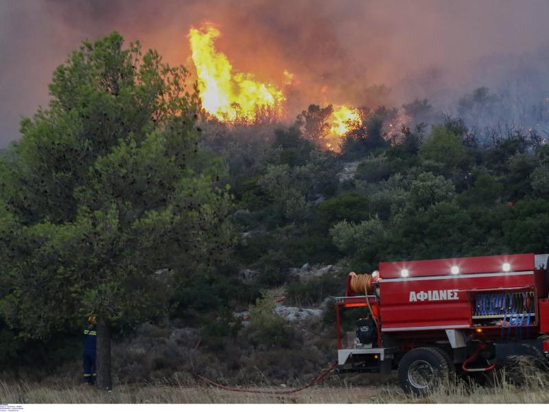 Πάρνηθα φωτιά