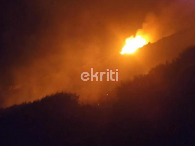 φωτιά Ιεράπετρα