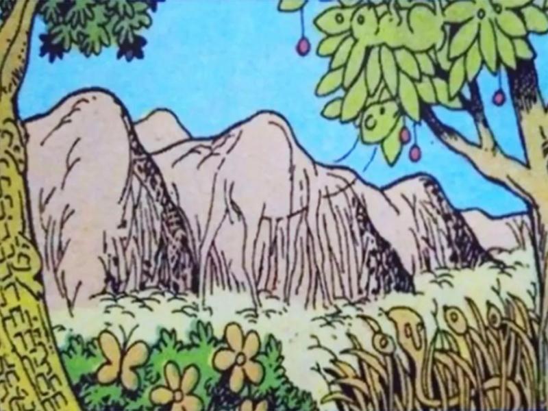 Οφθαλμαπάτη με βουνά