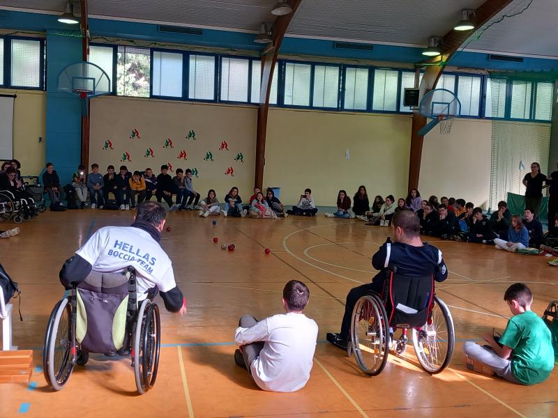 [ΕΚΠΑ] Εκδήλωση γνωριμίας με τo παρά-ολυμπιακό άθλημα Boccia από το αθλητικό τμήμα ΦΜΕΑ