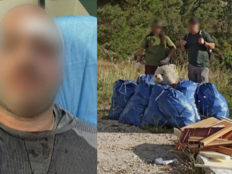 Εθελοντές στην Πάρνηθα