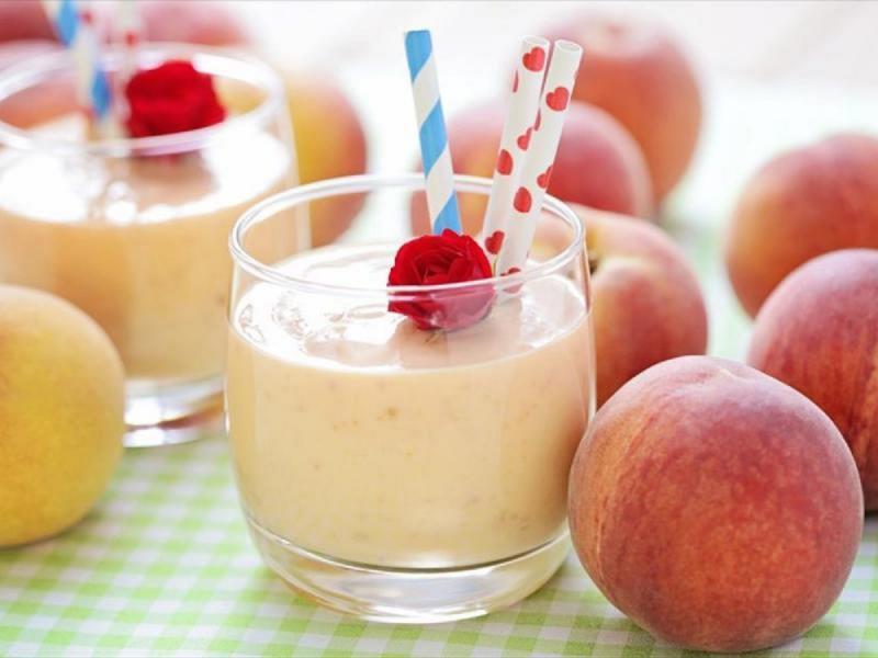 Smoothie με ροδάκινο