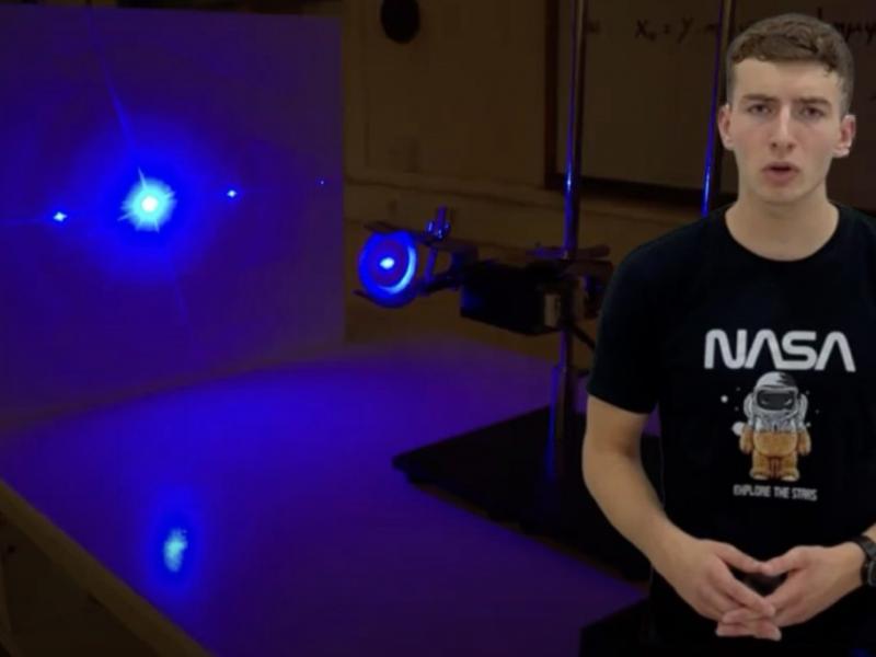 Μαθητής διακρίθηκε πανελλαδικά με ένα πείραμα