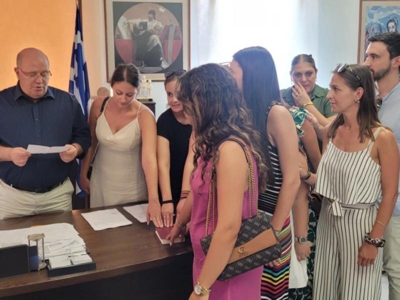 Παρουσίαση και ορκωμοσία εκπαιδευτικών