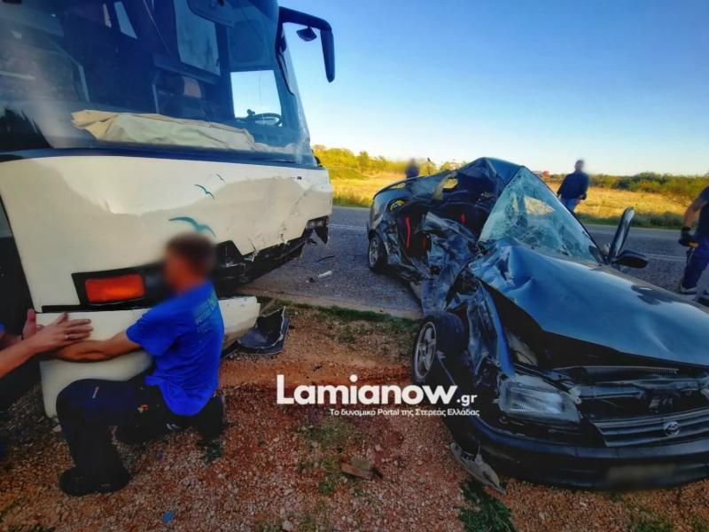Τροχαίο στη Λαμία