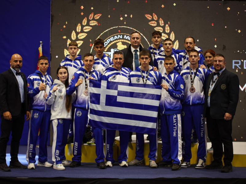 Με 12 μετάλλια Επιστρέφει η Εθνική Ομάδα από το Ευρωπαϊκό Πρωτάθλημα Muaythai 2024 στην Πρίστινα