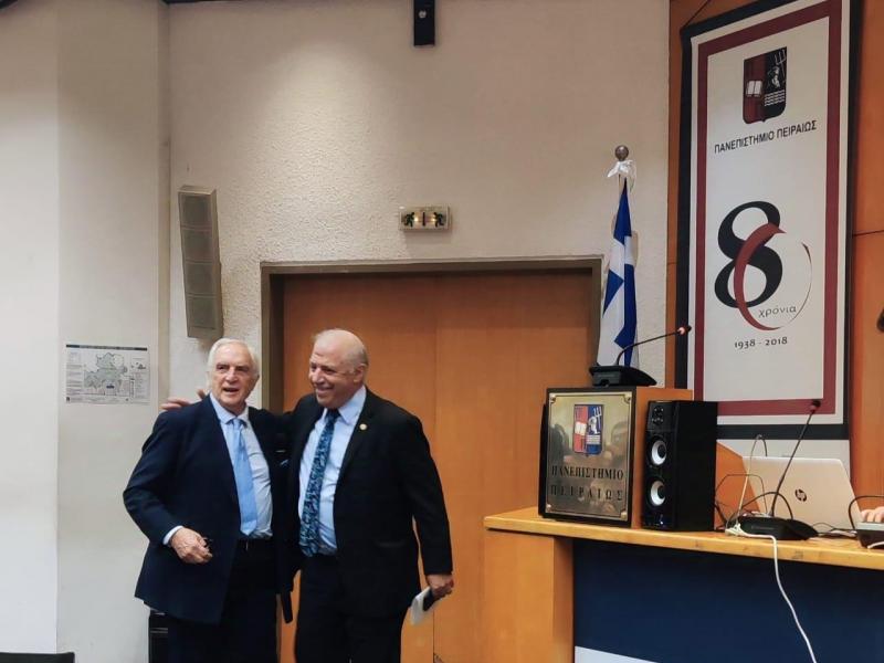 Διαλέξεις στο Πανεπιστήμιο Πειραιώς από τον διακεκριμένο Καθηγητή LuizMoutinho