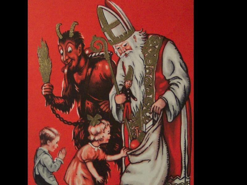 Άγιος Βασίλης με βέργες