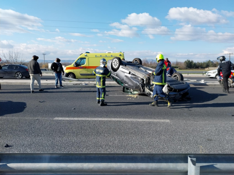 Τροχαίο στη Λάρισα