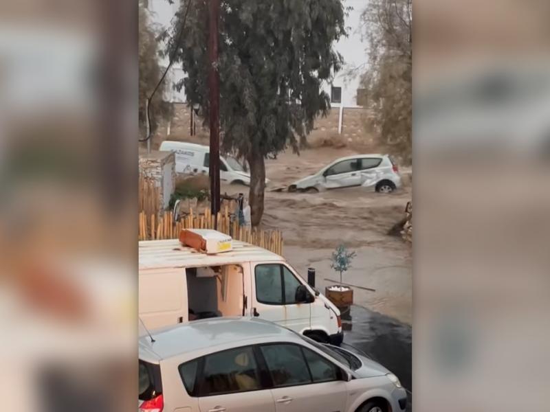 Πλημμύρα στις βροχές