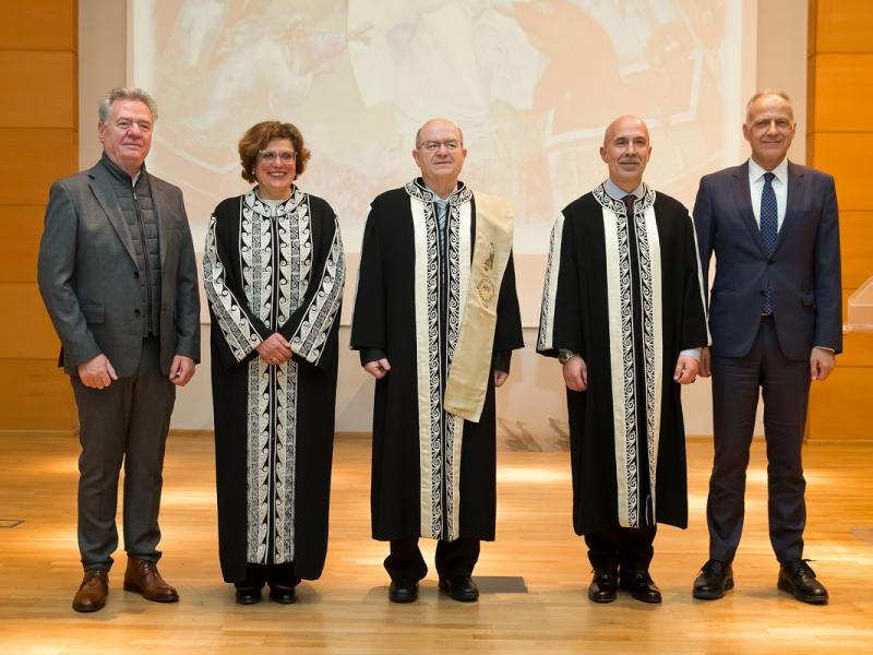 Επίτιμος Καθηγητής του Τμήματος Ιατρικής ο κ. Χ. Μαντζώρος