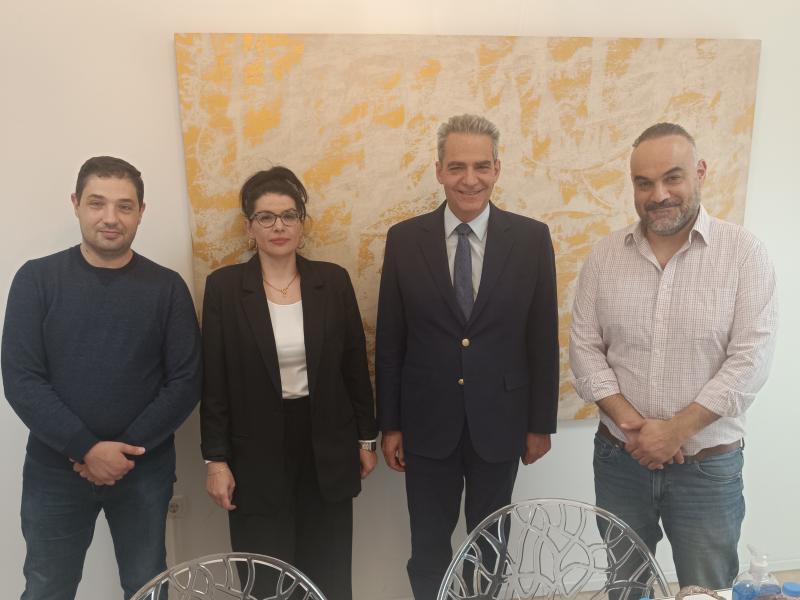 Συνάντηση αποφοίτων ΤΕΙ με Άγγελο Συρίγο