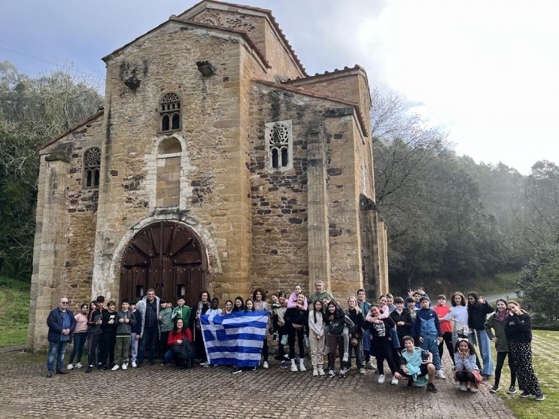 Επίσκεψη του 45ου Δημοτικού Σχολείου Ηρακλείου στο Οβιέδο της Ισπανίας