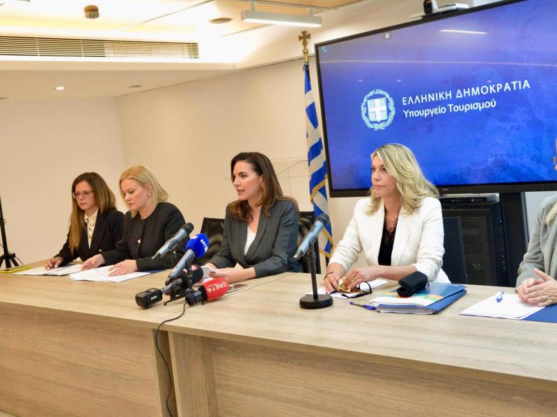 Η Υπουργός Τουρισμού, Όλγα Κεφαλογιάννη