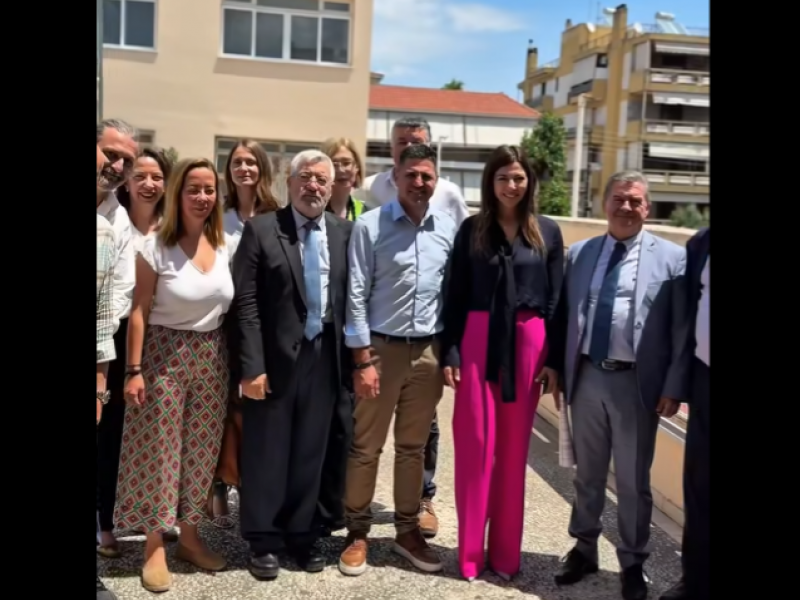 Η Σοφία Ζαχαράκη στο ΕΝΕΓΥΛ Αγ. Παρασκευής