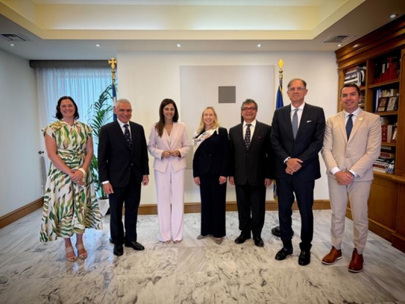 η Υπουργός Σοφία Ζαχαράκη πραγματοποίησε μία ιδιαίτερα ουσιαστική συνάντηση εργασίας με τη νέα Πρόεδρο του Yale University, Δρ Maurie Mclinnis