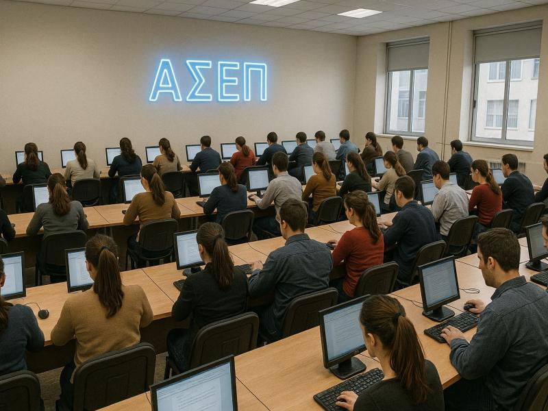 asep diagonismos graptos