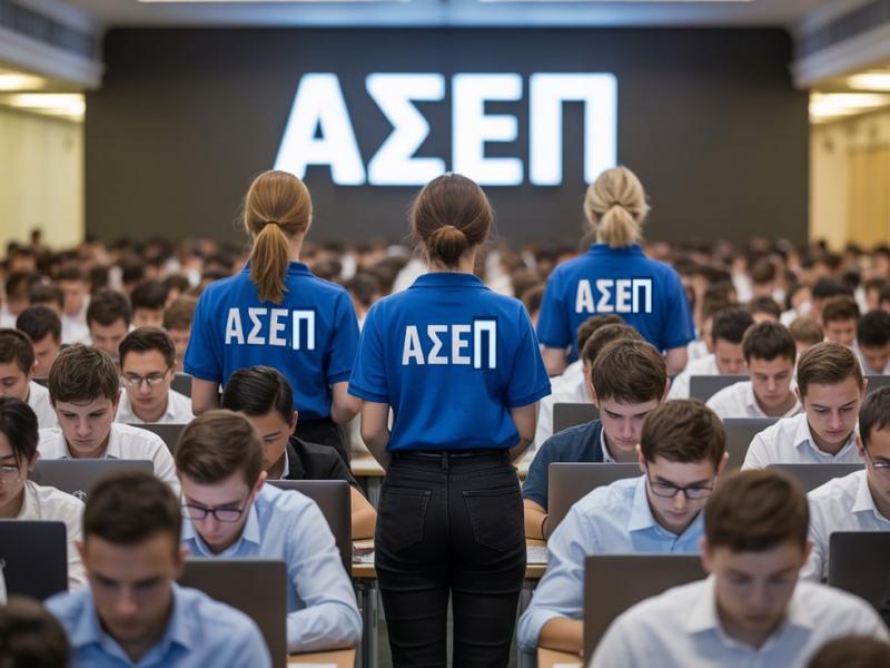 διαγωνιζόμενοι στον γραπτό διαγωνισμό ΑΣΕΠ
