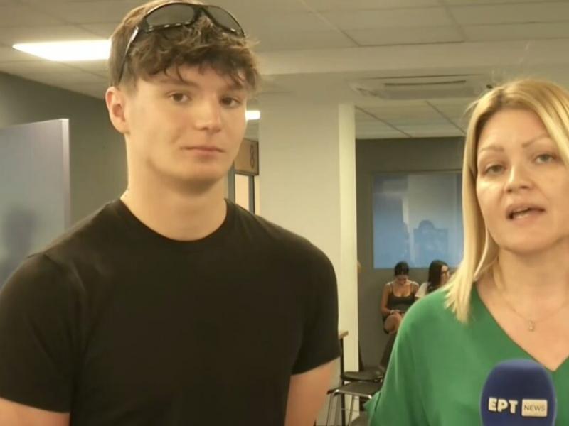 Mαθητής μιλάει στην ΕΡΤ για τις Πανελλήνιες 2025