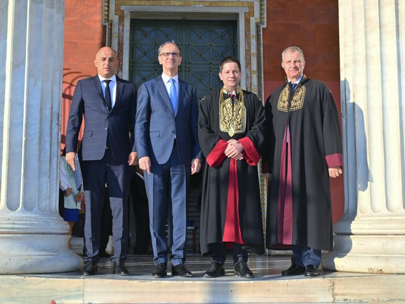 Επίτιμος διδάκτορας της Ιατρικής Σχολής του Πανεπιστημίου Αθηνών (ΕΚΠΑ), αναγορεύθηκε ο κ. Djuro Macut, Πρωθυπουργός της Δημοκρατίας της Σερβίας και καθηγητής Ενδοκρινολογίας