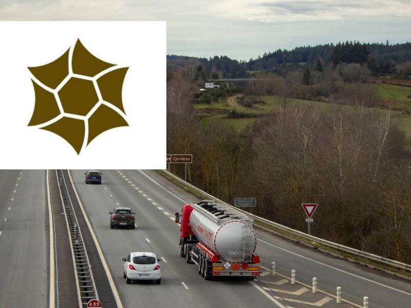 Το σήμα της νέας πινακίδας στους δρόμους με το λουλούδι