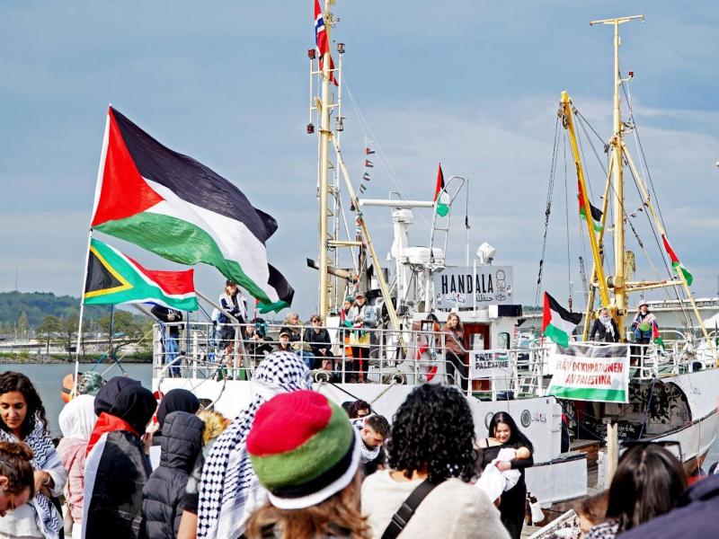 Το πλοίο Handala στο δρόμο για την Παλαιστίνη