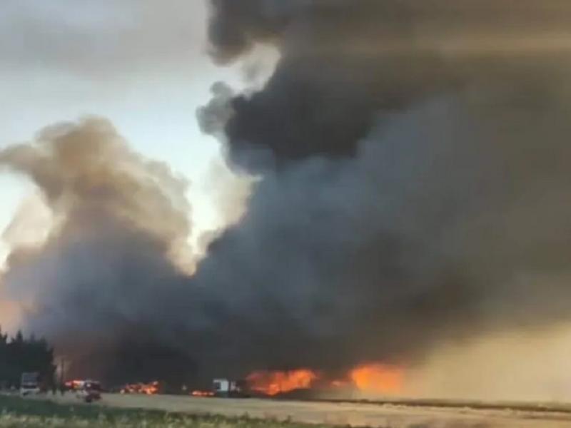 Φωτιά σε εργοστάσιο ανακύκλωσης