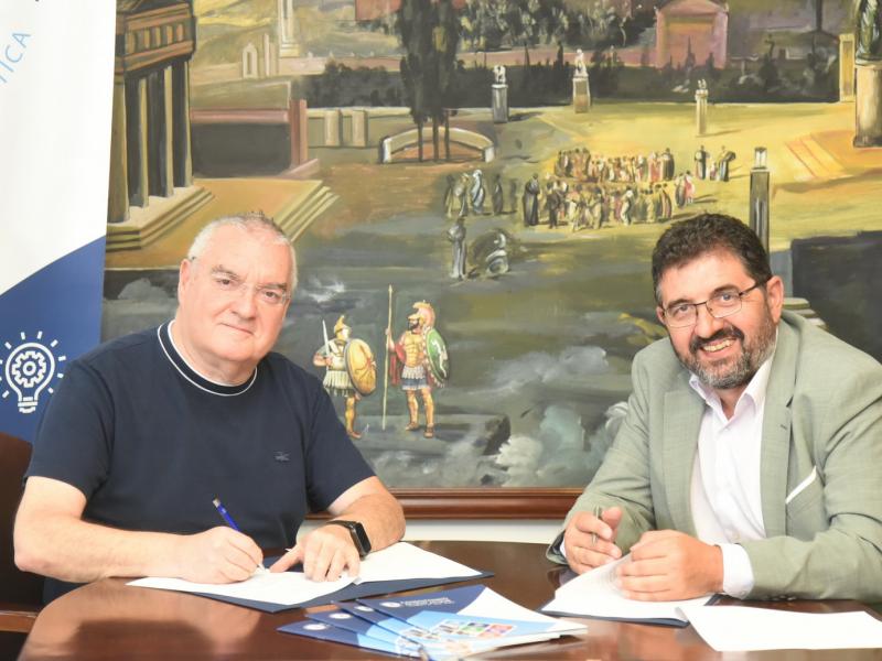 υπεγράφη Σύμφωνο Συνεργασίας μεταξύ του Πρύτανη του Πανεπιστημίου Δυτικής Αττικής, Καθηγητή Παναγιώτη Ε. Καλδή και του Διευθύνοντος Συμβούλου της εταιρείας «ΣΤΑ.ΣΥ»