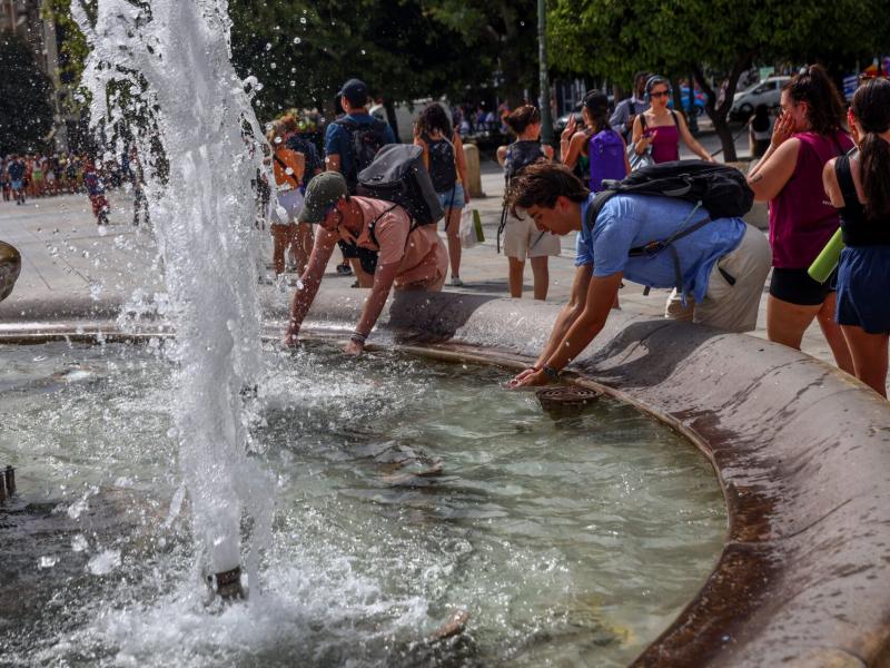 καύσωνας λόγω καλοκαιριου