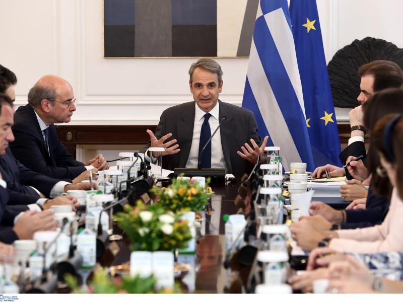 Κυριάκος Μητσοτάκης στο Υπουργικό Συμβούλιο