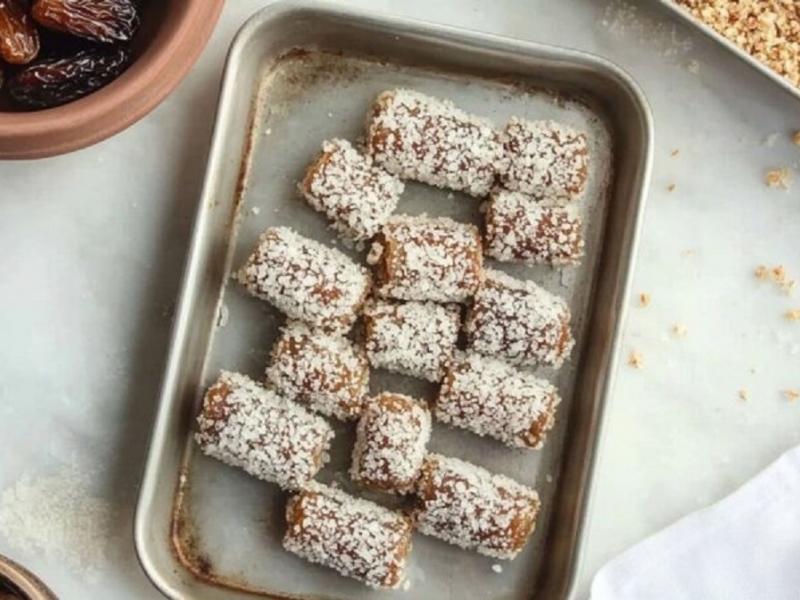 Ρολάκια χουρμάδες