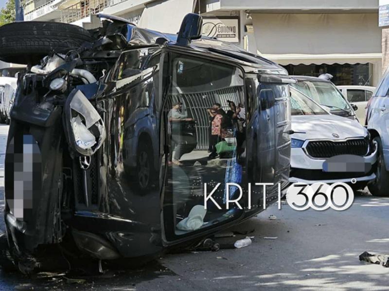 Τροχαίο στα Χανιά