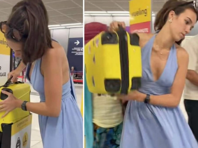 επιβάτιδα αεροπορικής εταιρείας χαμηλού κόστους έγινε viral στο TikTok