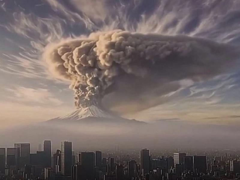 Βίντεο AI δείχνει τι θα συμβεί στο Τόκιο αν εκραγεί το ηφαίστειο στο όρος Φούτζι