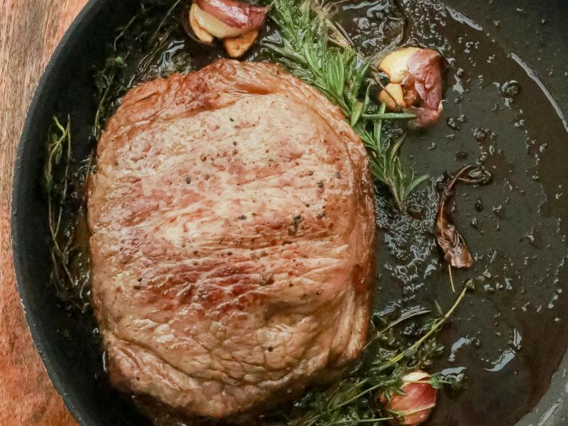 Μπριζόλα στο τηγάνι