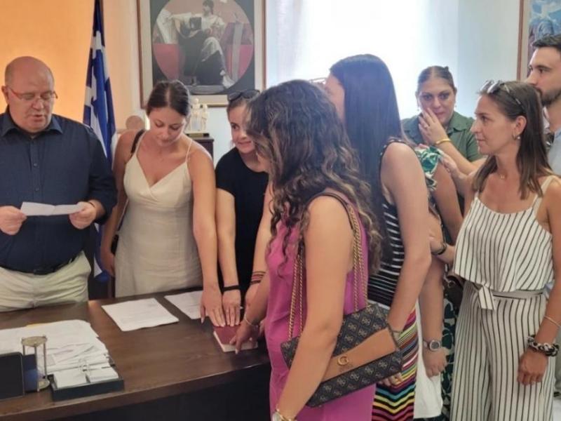 Ορκωμοσία εκπαιδευτικών