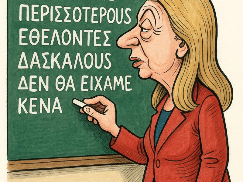 σοφία βούλτεψη γελοιογραφία