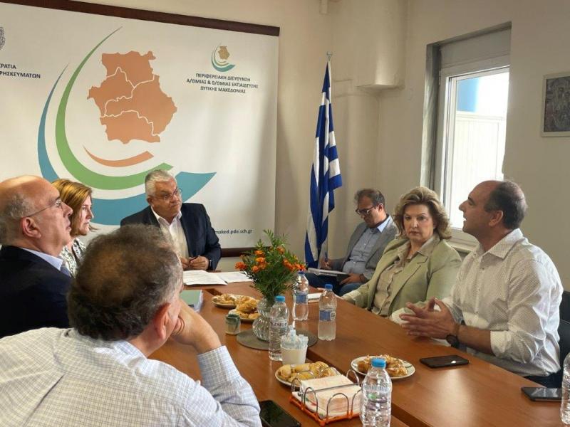 Επίσκεψη Υφυπουργού Παιδείας Παπαϊωάννου Νικολάου στην ΠΔΕ Δυτικής Μακεδονίας