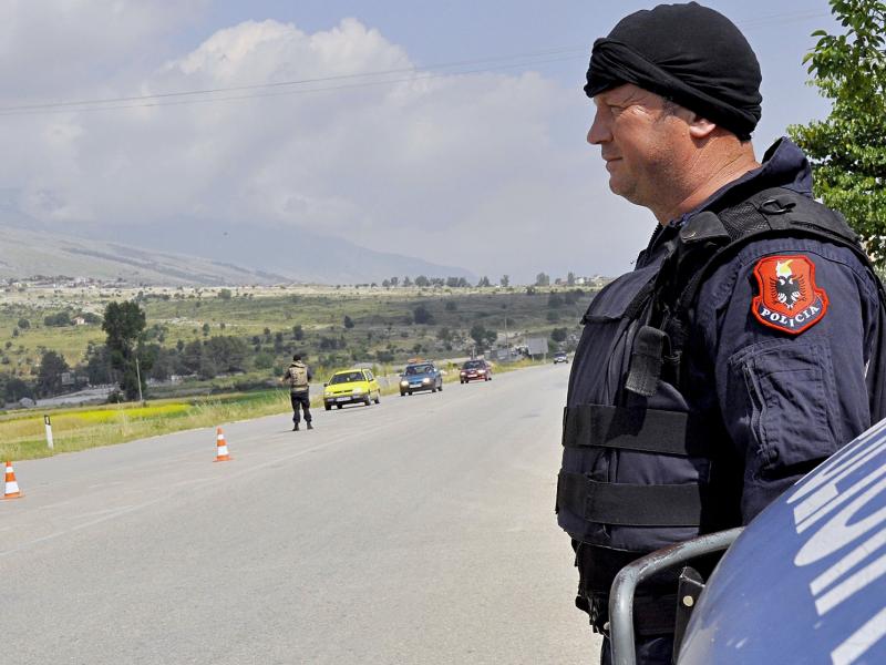albanian police
