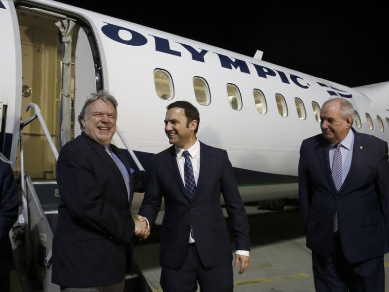 Αθήνα-Σκόπια πτήση