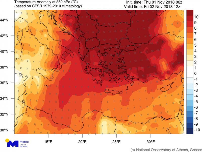 υψηλές θερμοκρασίες