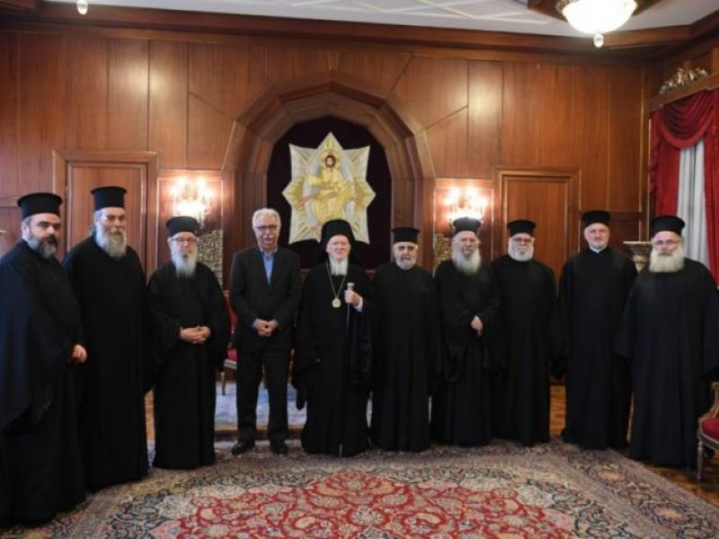 Συνάντηση του Κ.Γαβρόγλου με τον αρχιεπίσκοπο Βαρθολομαίο