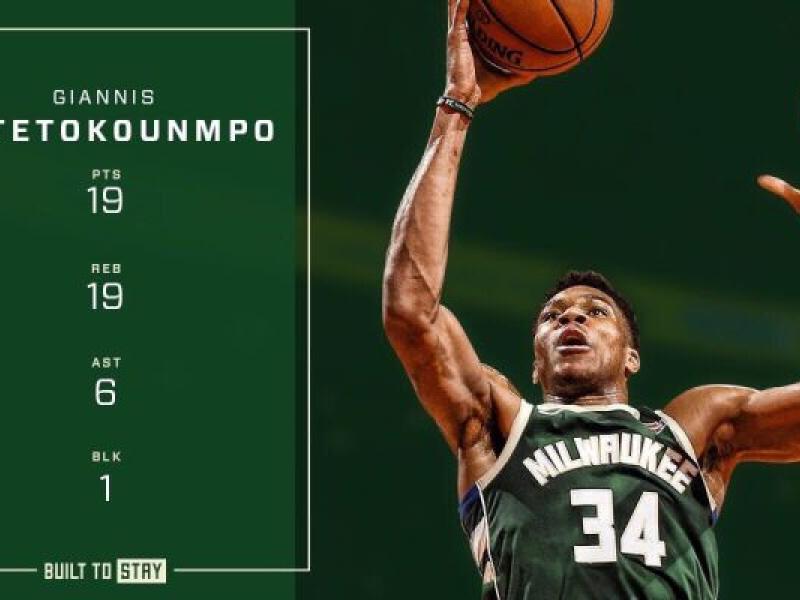 Σπουδαία επίδοση του Γ.Αντετοκούνμπο στο Τορόντο