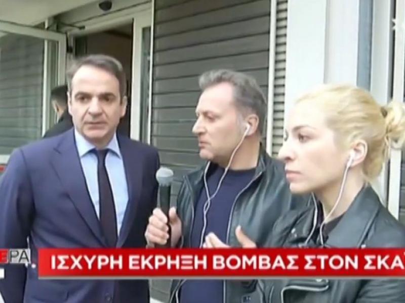 Στο ΣΚΑΪ ο Κυριάκος Μητσοτάκης